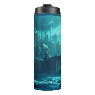Fantasy City of Atlantis 1 Thermal Tumbler