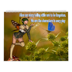 Fantasy collections calendar