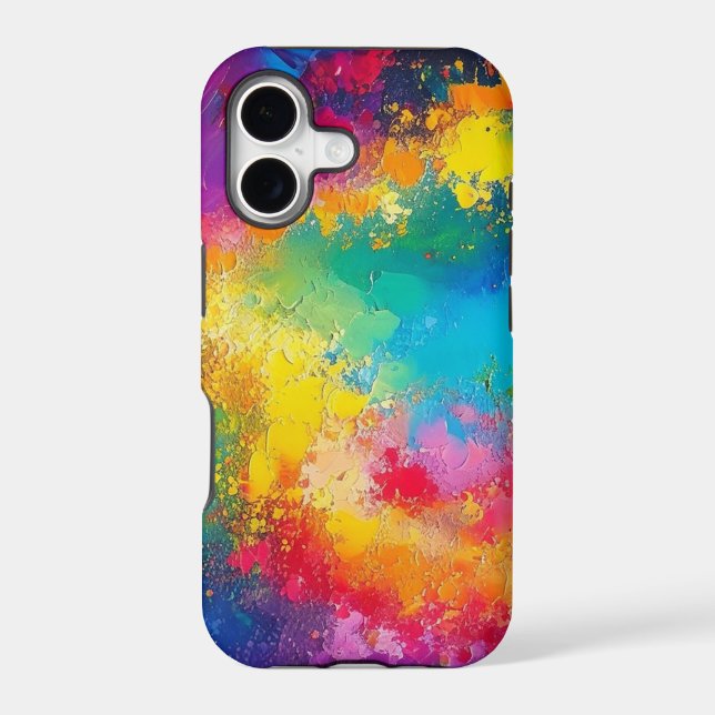 Fantasy Colour Background Abstract Pattern (Back)