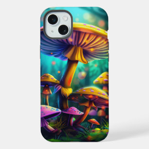 Fantasy Colourful Mushrooms iPhone Case