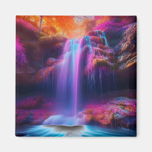 Fantasy Colourful Waterfall Magnet