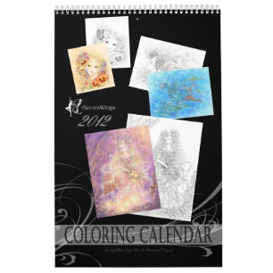 Fantasy Colouring Calendar