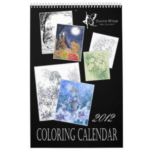 Fantasy Colouring Calendar