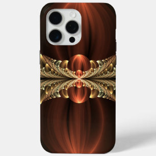 Fantasy Construction Shiny Abstract Fractal Art iPhone 15 Pro Max Case