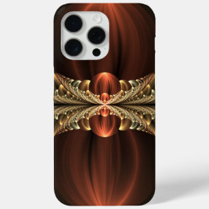 Fantasy Construction Shiny Abstract Fractal Art iPhone 15 Pro Max Case