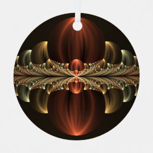 Fantasy Construction Shiny Abstract Fractal Art Metal Tree Decoration