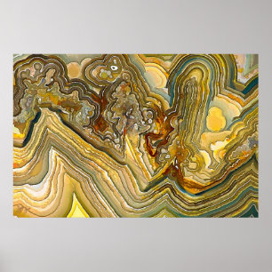 Fantasy Crazy Lace Agate Opus 01 Poster