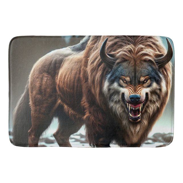 Fantasy Creature Bath Mat (Front)