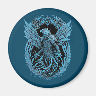 Fantasy Creature Mediaeval Eagle Magnet