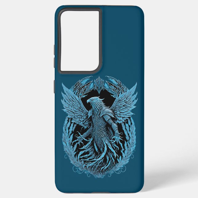 Fantasy Creature | Mediaeval Eagle Samsung Galaxy S21+ Case (Back)