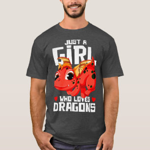 Fantasy Creature Mythical Animal Just A Girl Who L T-Shirt