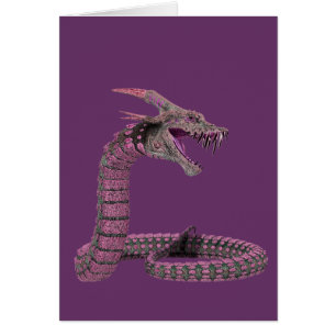 Fantasy Creature Pink Purple