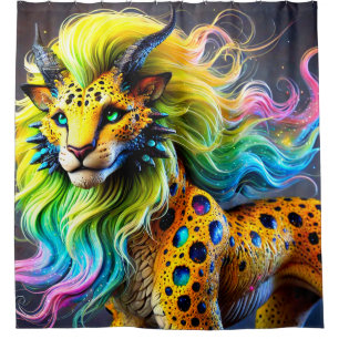 Fantasy Creature Shower Curtain