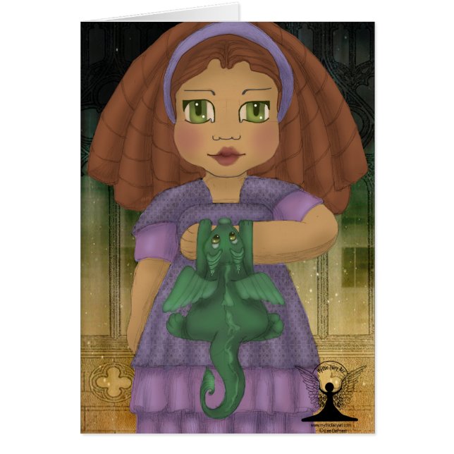 Fantasy Creatures Mythic Fairy Art (Front)