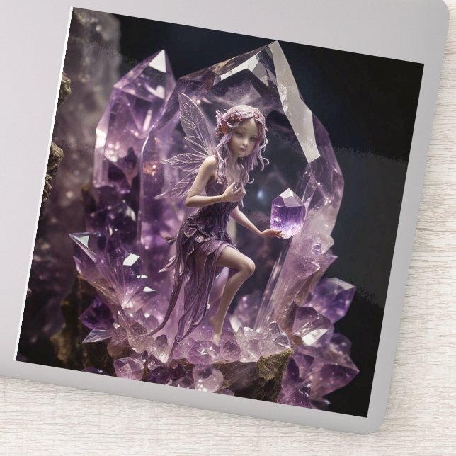 Fantasy Crystals Amethyst Fairy (Detail)