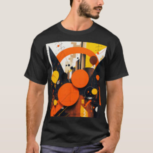 Fantasy Cute Abstract Red Circles T-Shirt