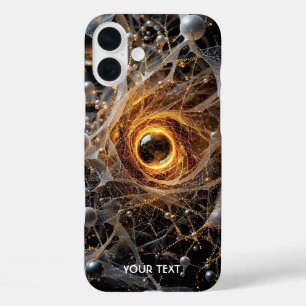 Fantasy Cute Abstract Space Scene iPhone 16 Plus Case