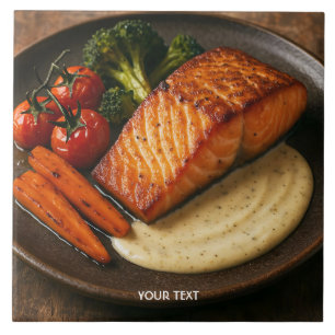 Fantasy Cute Amazing Delicious Food Ceramic Tile