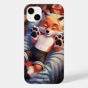 Fantasy Cute Baby Fox Sleeping Case-Mate iPhone 14 Plus Case