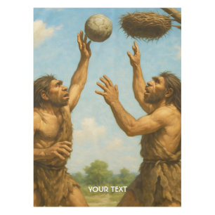 Fantasy Cute Basketball Prehistoric Final Tablecloth