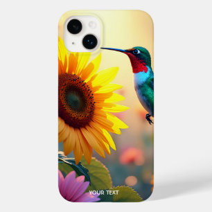 Fantasy Cute Bird Sunflower Flowers Case-Mate iPhone 14 Plus Case