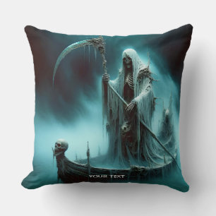 Fantasy Cute Boat Strange Figure Cushion