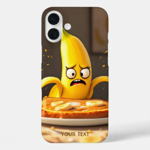 Fantasy Cute Butter Banana Toast iPhone 16 Plus Case