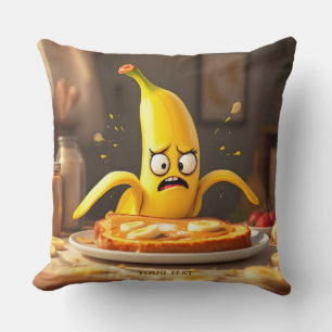 Fantasy Cute Butter Banana Toast Cushion