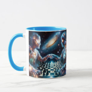 Fantasy Cute Chess Space Stars Mug
