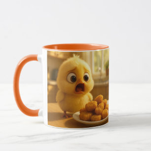 Fantasy Cute Chicken Nuggets Baby Mug