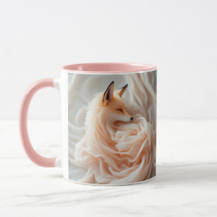 Fantasy Cute Chiffon Fabric Fox Mug