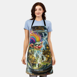 Fantasy Cute City Crafting Troll Apron