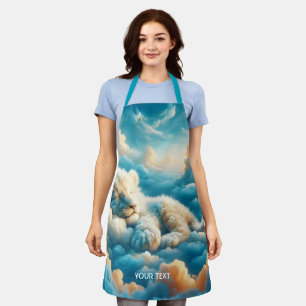 Fantasy Cute  Clouds Baby Lion Apron