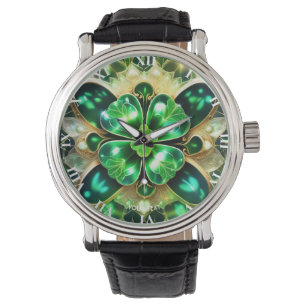 Fantasy Cute Clover Four Leaf Watch