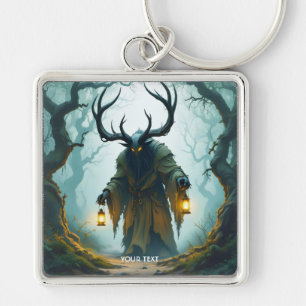 Fantasy Cute Colossal Shadowy Behemoth Key Ring
