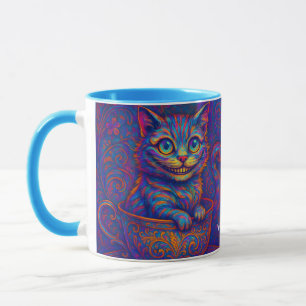 Fantasy Cute Cup Smiling Cat
