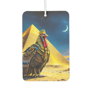 Fantasy Cute Desert Pharaoh Turkey Car Air Freshener
