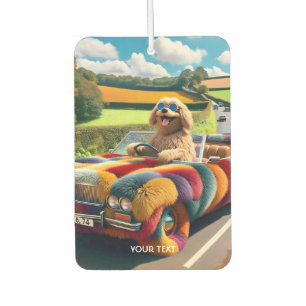 Fantasy Cute Dog Carpet Car Air Freshener