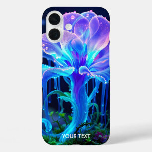 Fantasy Cute Exotic Pink Flower iPhone 16 Plus Case