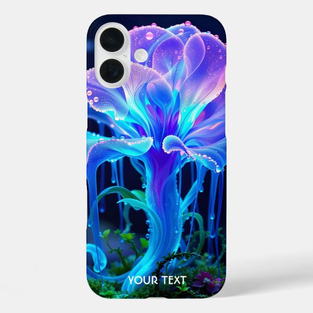 Fantasy Cute Exotic Pink Flower Case-Mate iPhone Case (Back)