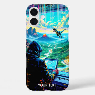 Fantasy Cute Fantastic Run Park iPhone 16 Plus Case