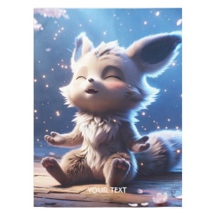 Fantasy Cute Flurry Creature Sleeping Tablecloth