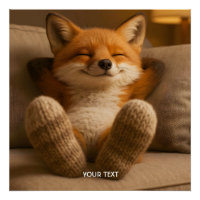 Fantasy Cute Fox And Socks