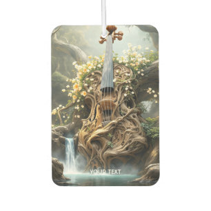 Fantasy Cute Giant Violin Forest Car Air Freshener