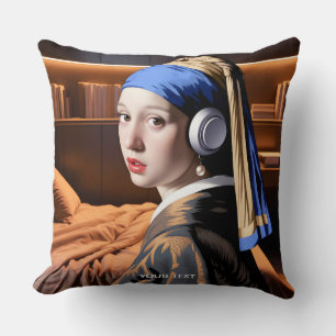 Fantasy Cute Girl Pearl Headphones Cushion