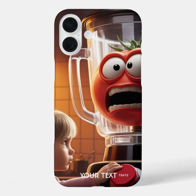 Fantasy Cute Girl Tomato Blender Case-Mate iPhone Case (Back)