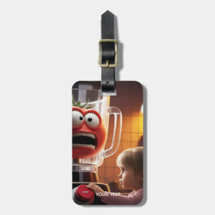 Fantasy Cute Girl Tomato Blender Luggage Tag