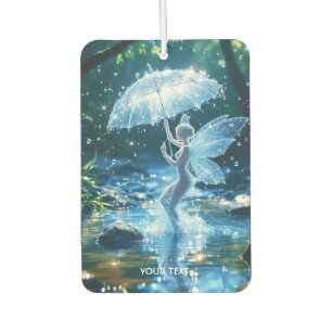 Fantasy Cute Girl Water Umbrella Car Air Freshener