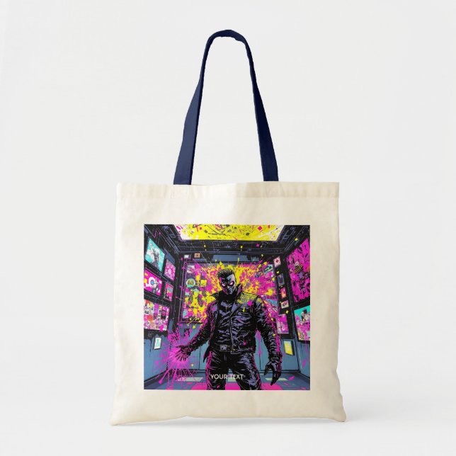Fantasy Cute Glitch In Gallery Tote Bag (Front)
