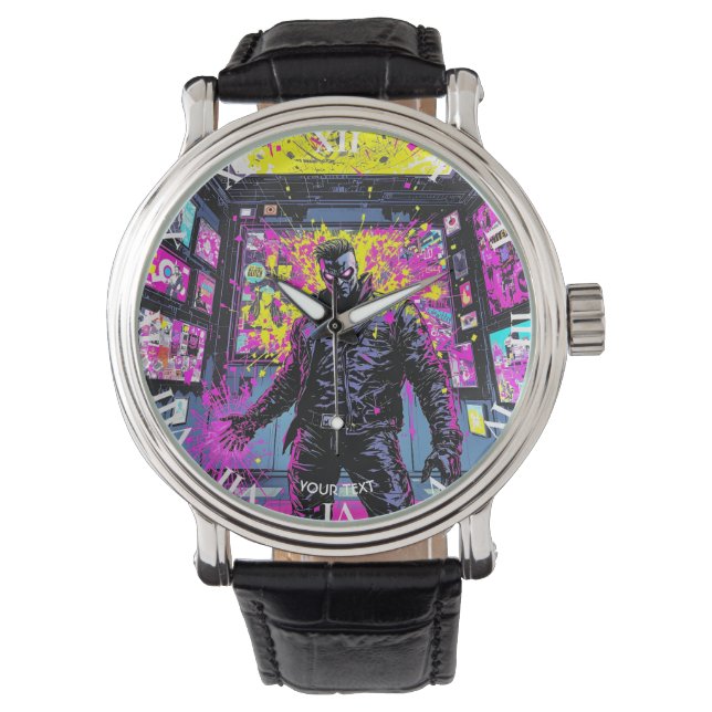 Fantasy Cute Glitch In Gallery Watch (Front)